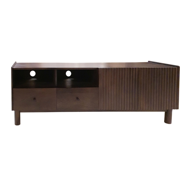 TV-Schrank 100 cm GENEVA aus Mangoholz TOFFI