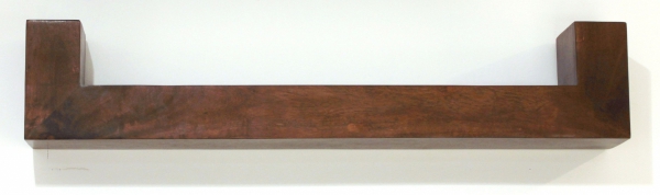 Mangohouten plank 100 cm bruin