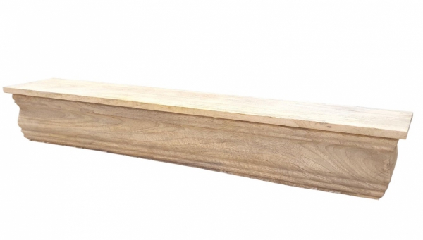 Gestileerde, klassieke houten plank 100 cm