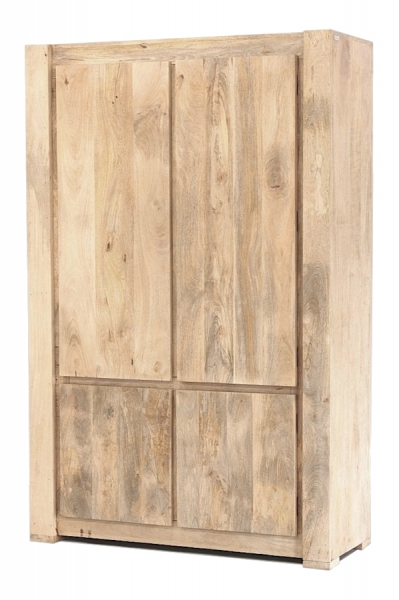 Moderne einfache Mango-Holzschrank