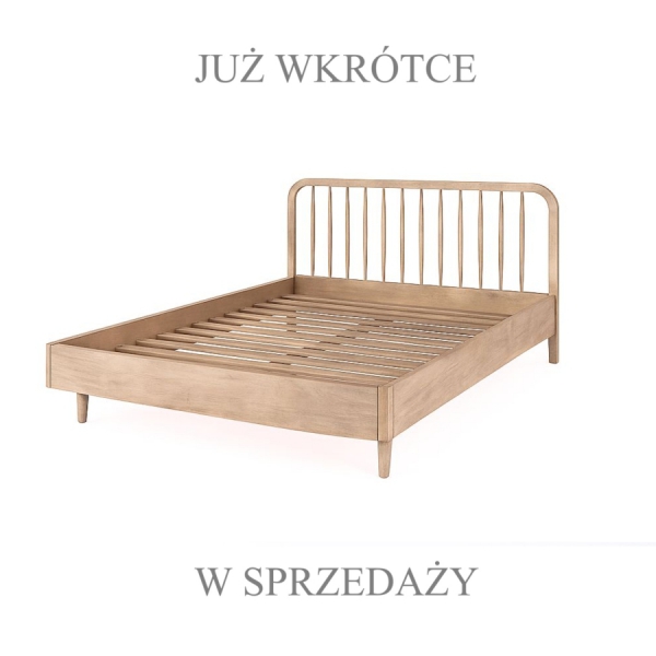 MILANO Holzbett 160x200 cm im Mangoton NATURAL