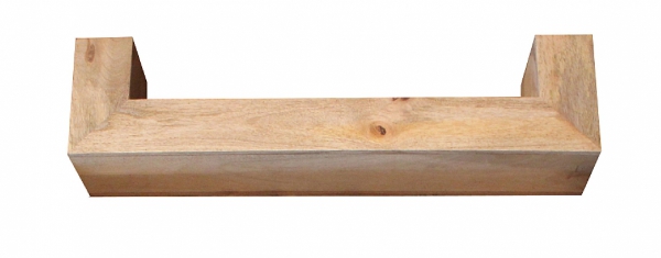 Plank 80 cm gemaakt van mangohout