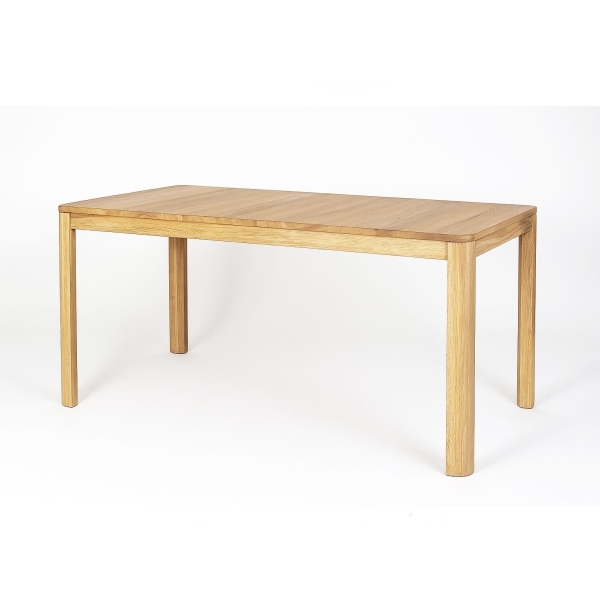 MILANO ausziehbarer Holztisch 140x90 cm mit Mango in der Farbe NATUR