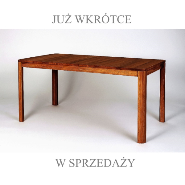 Ausziehtisch MILANO 140x90 cm aus Akazie in Walnussfarbe
