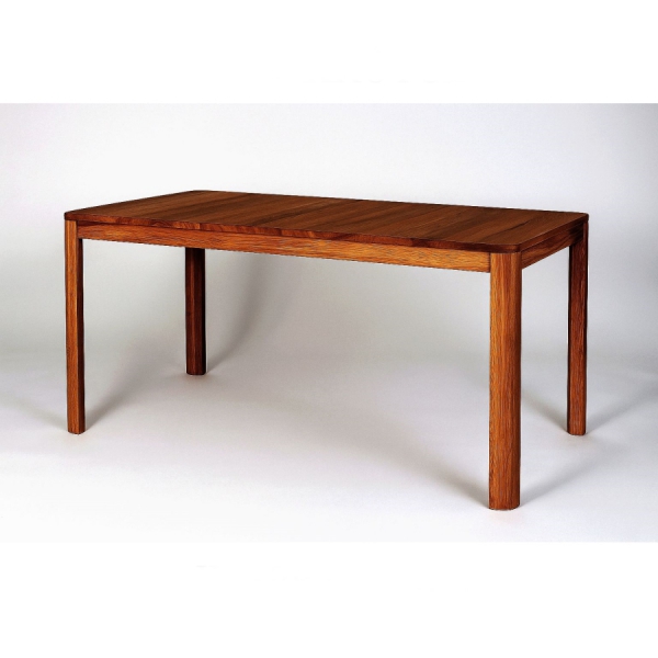 Ausziehtisch MILANO 140x90 cm aus Akazie in Walnussfarbe