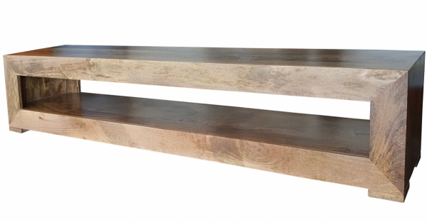 Langwerpig TV-meubel 185 cm ZEN toffee hout