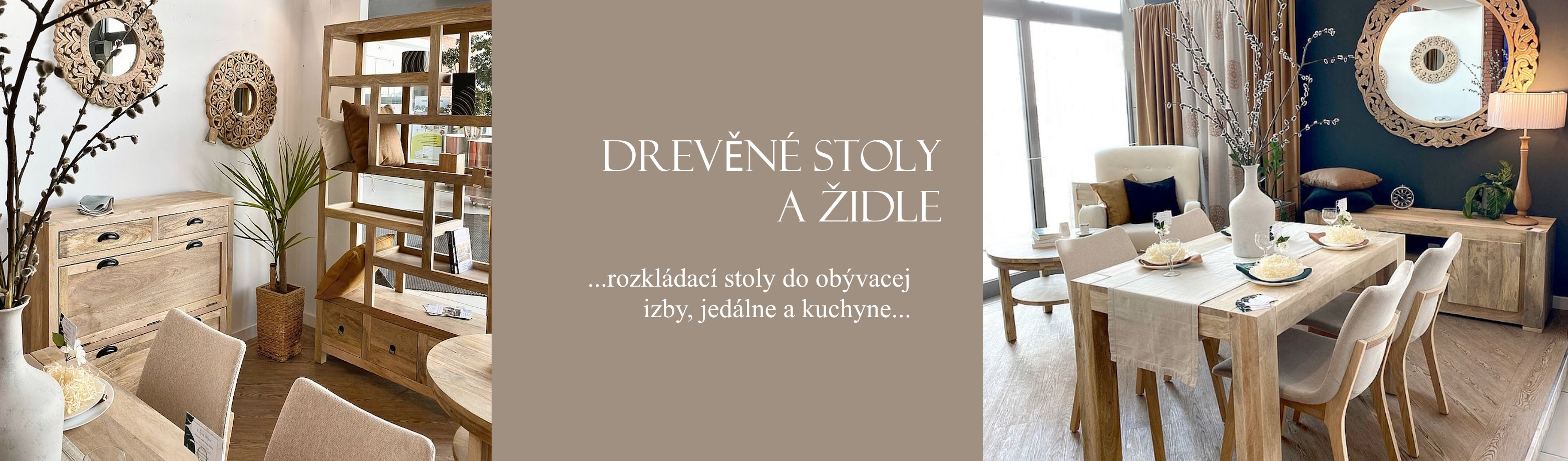 DREVĚNÉ STOLY A ŽIDLE. ...rozkládací stoly do obývacej izby, jedálne a kuchyne...